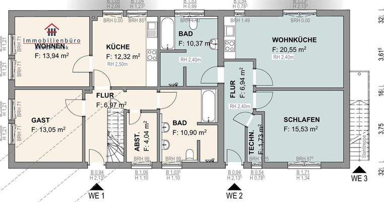 Grundriss Erdgeschoß