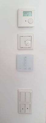 Fußbodenheizung u. Lüftung