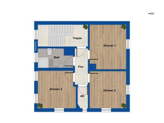 Grundriss - 2. Obergeschoss