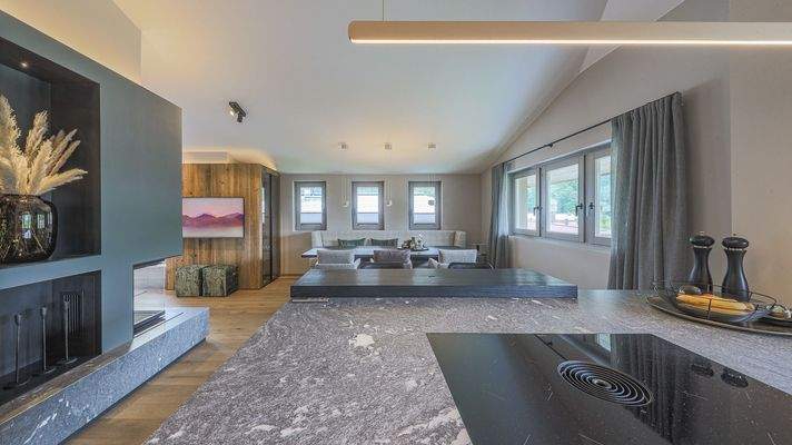 KITZIMMO-Luxus-Penthouse mit Steif-Blick in sonniger Ruhelage - Immobilien Kitzbühel.