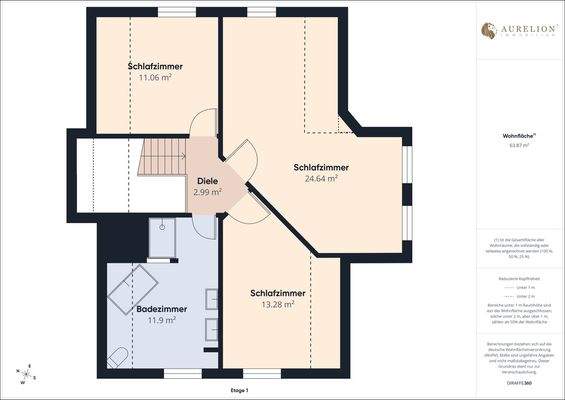 Grundriss Dachgeschoss