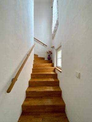 Treppe Ferienwohnung OG