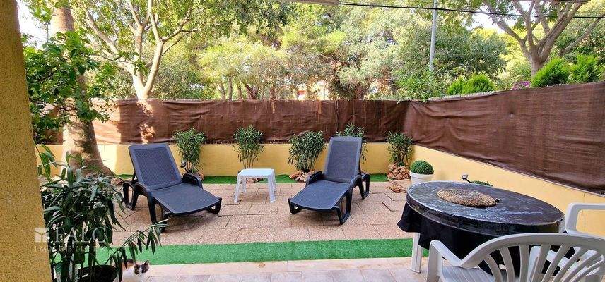 Gemütliche Terrasse/terraza agocedora/cosy terrace