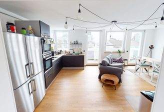 Modernes Coliving-Apartment