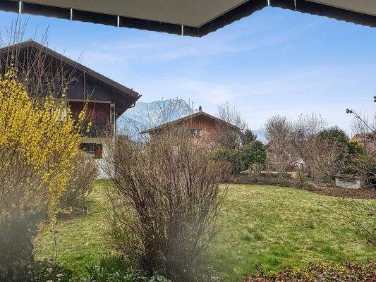 Blick von der Terrasse