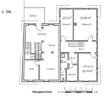 Grundriss 1OG