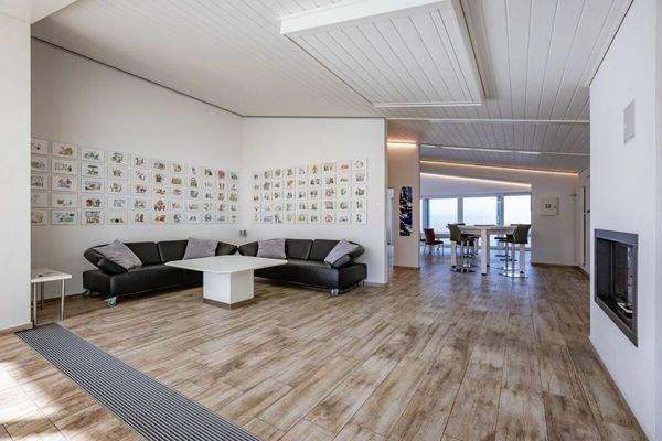 Der offene Wohnbereich