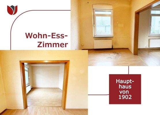 Wohn-Essbereich im EG - Haupthaus