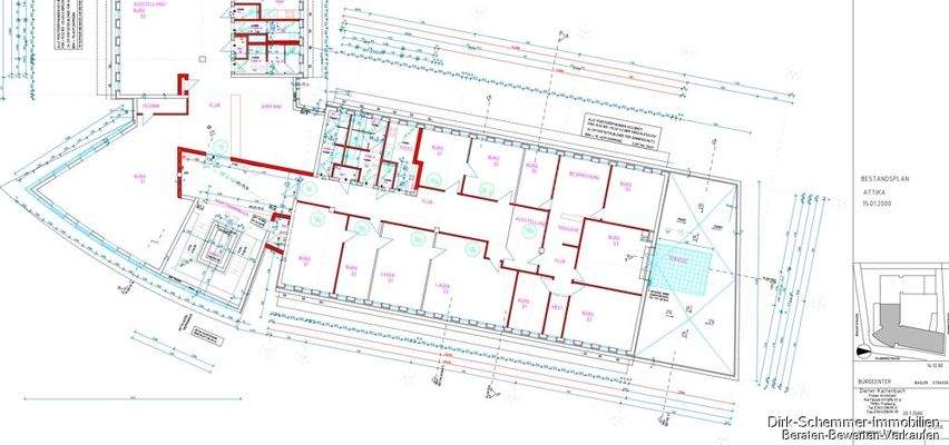 Grundriss bemaßt 4.OG nur Einheit