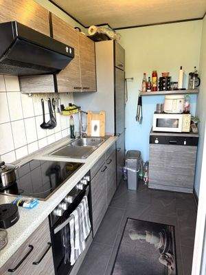 Küche mit Loggia