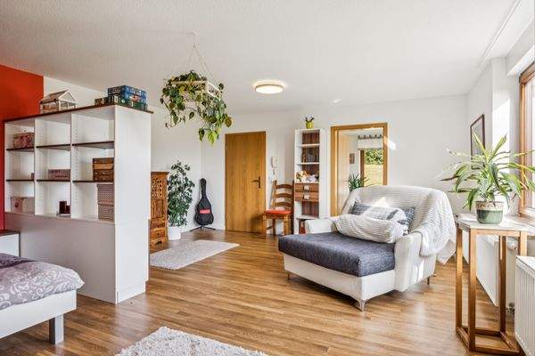 Wohnzimmer im Untergeschoss