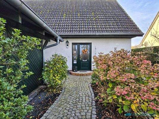 Hauszugang von der Straße aus