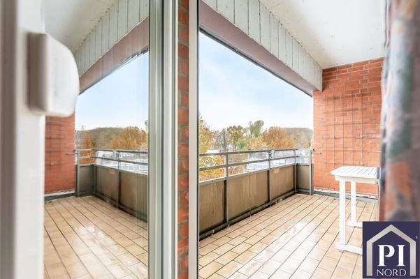 Sicht- und Windgeschützte Loggia