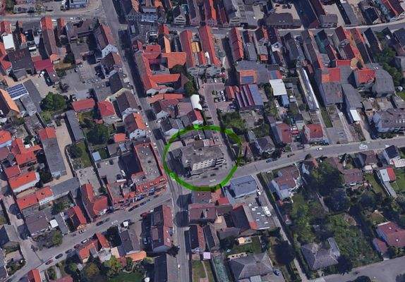 Drohnenbild Standort-Lage in Mutterstadt