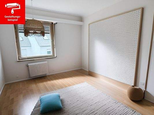 Esszimmer/Büro Renovierungsbeispiel