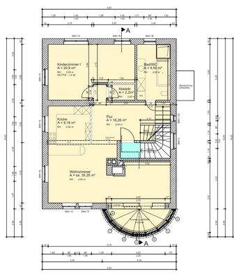 Grundriss Obergeschoss