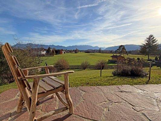 Blick von der Terrasse