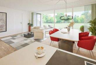 Innenvisualisierung Erdgeschoss