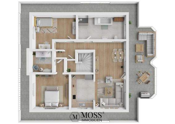 Grundris digitalisiert