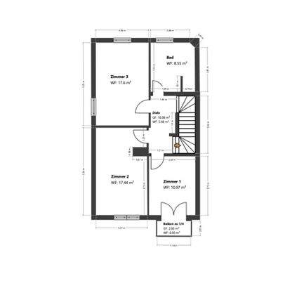 Grundriss Skizze  OG