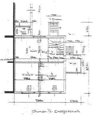 Grundriss Erdgeschoss