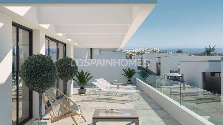 Elegant Sea-View Houses with Private Pools in Finestrat