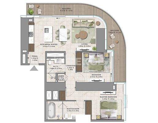 Apartments in a Magnificent Location in Downtown Dubai