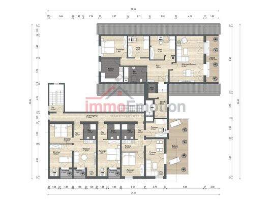 Grundriss Dachgeschoss -3