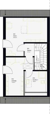 Grundriss Dachgeschoss
