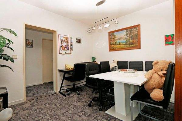 Mit abgeteiltem Essplatz