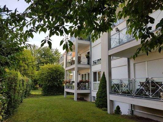 Westansicht Balkonseiten