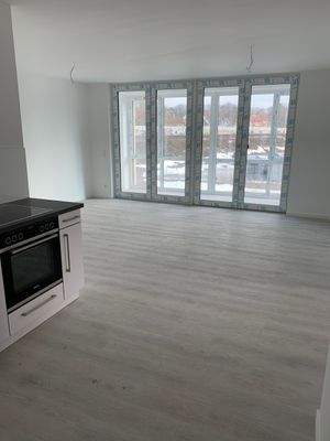 Moderne Wohnung mit Ofen