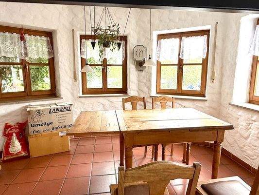 Essbereich in der Küche