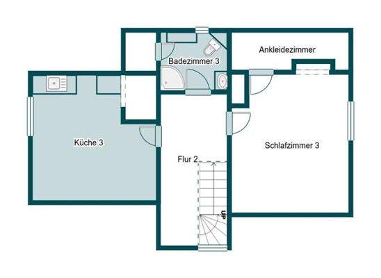 Grundriss Skizze 2.OG