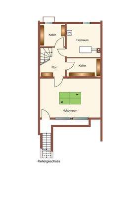 Immogrundriss Kellergeschoss