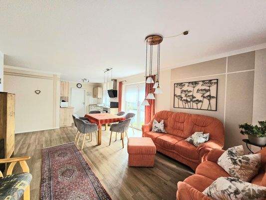 super helle Wohnküche 