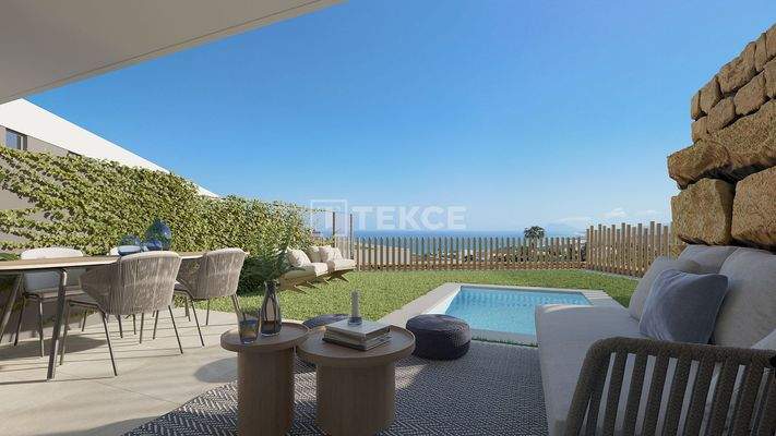 Luxurious Sea View Houses in a Project in Manilva Malaga