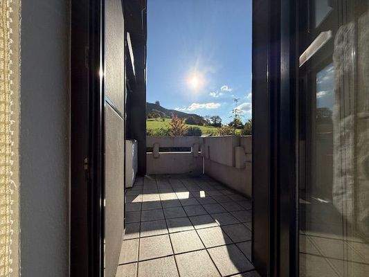 Balkon von Zi. 1 u. Zi. 2