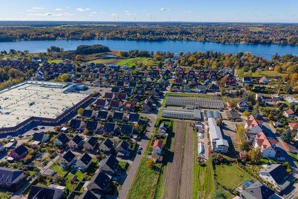 das gewachsene Wohngebiet