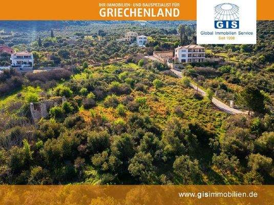 Vogelperspektive des Grundstücks