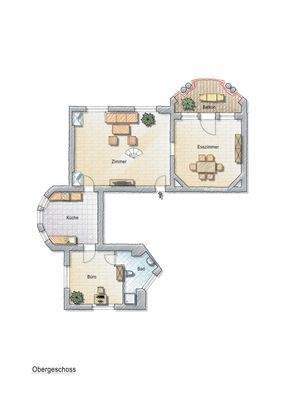 Grundriss Obergeschoss