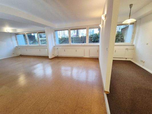 Hauptraum mit Trennwand