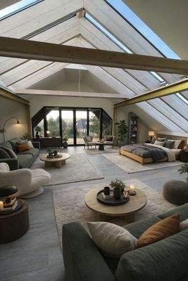 Loft-Ebene KI-generiert