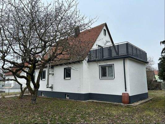 Haus mit Dachterrasse