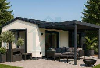 Moderne Villa Texel 40 3D