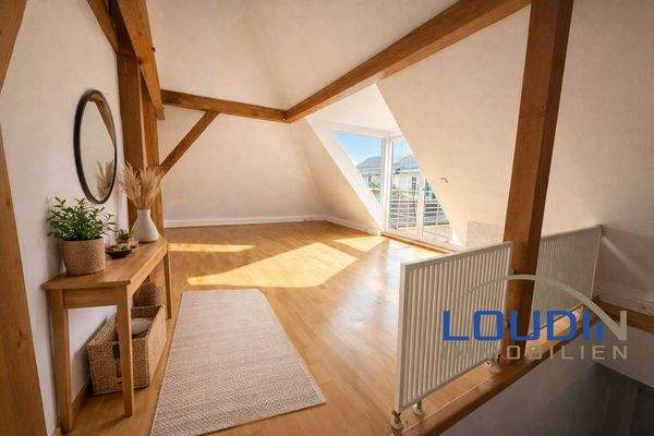 Wohnzimmer mit Terrasse