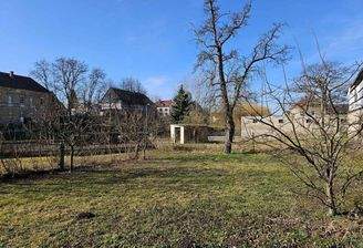 Blick auf das Grundstück