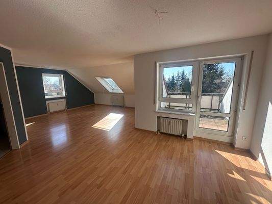 Wohnen Richtung Balkon