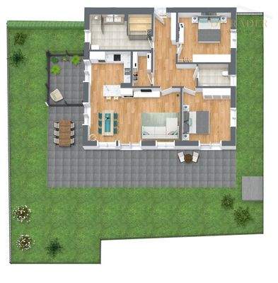 Erdgeschosswohnung Haus 2