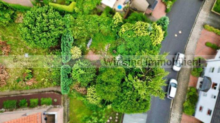 Baugrundstück in Hanglage